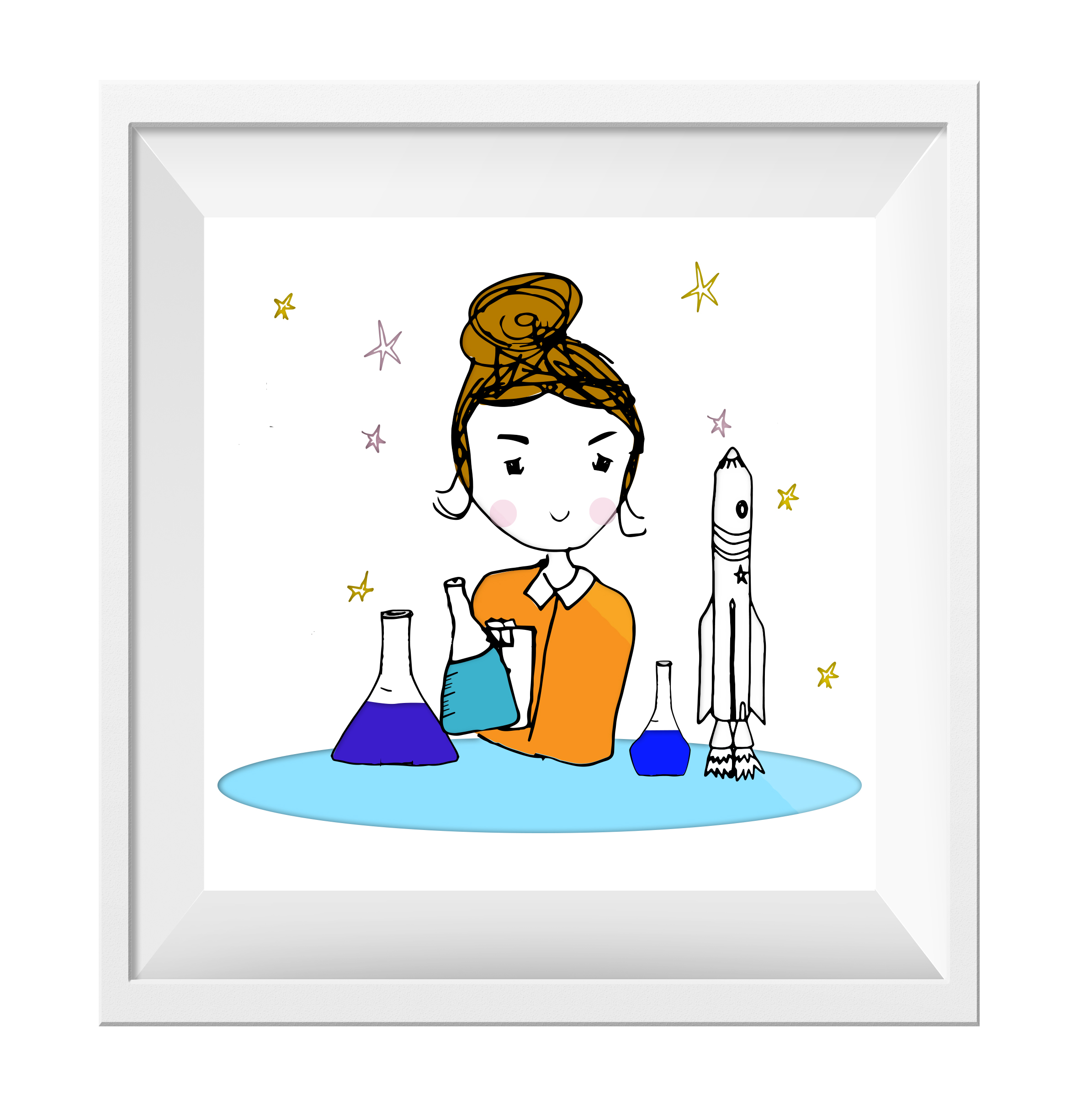 Dauntless Daughter Science Girl